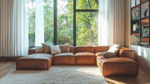 Clean indoor environment with healthy building standards and IAQ metrics.